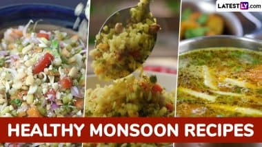 Healthy Monsoon Recipes: From Corn & Spinach Stir Fry to Moong Dal Chilla – 5 Easy-To-Cook Dishes (Watch Videos) Healthy Monsoon Recipes: From Corn & Spinach Stir Fry to Moong Dal Chilla – 5 Easy-To-Cook Dishes (Watch Videos)